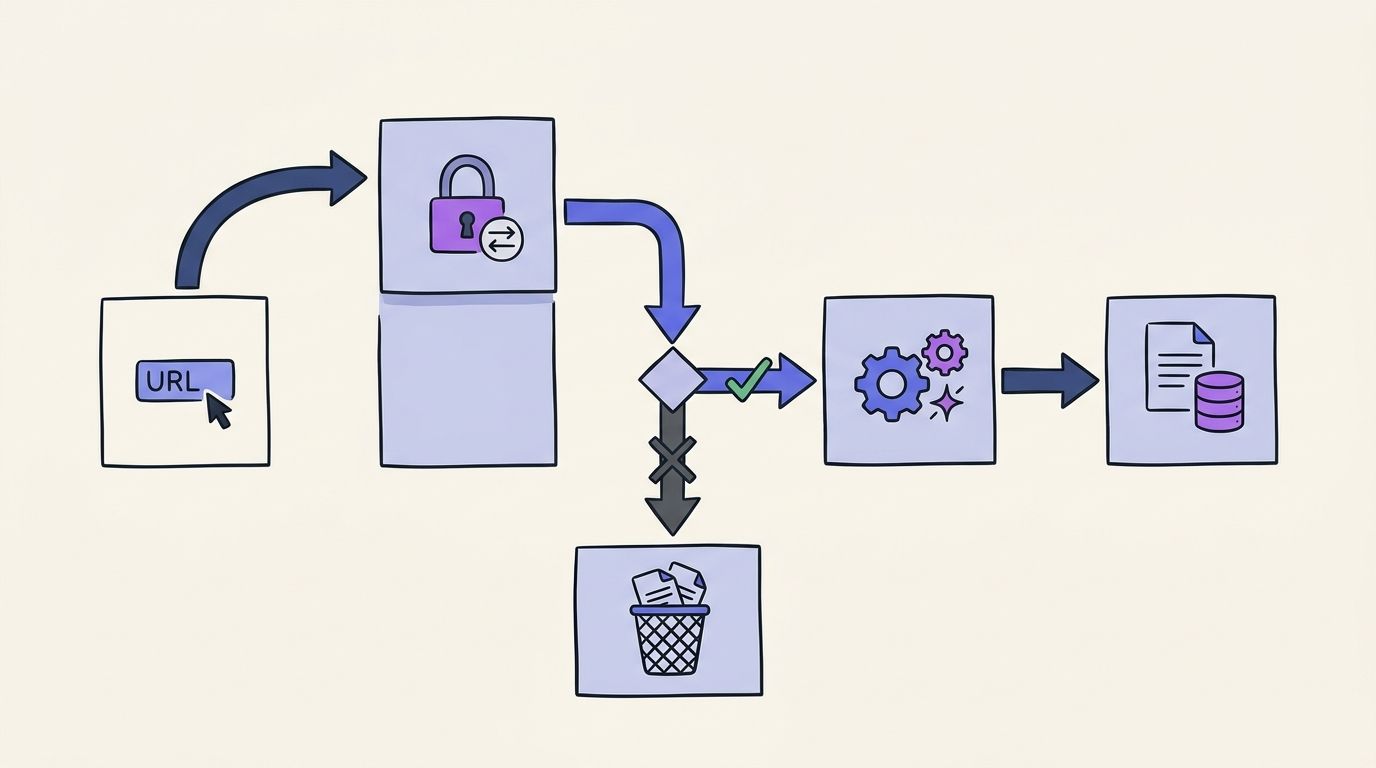 AI SEO tools source verification gate checking every URL before drafting